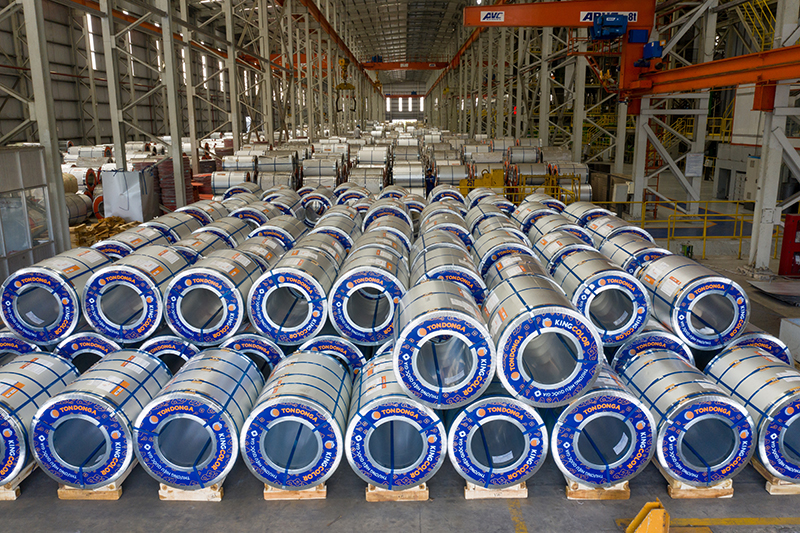 Buy galvanized steel sheet in coils in Vietnam