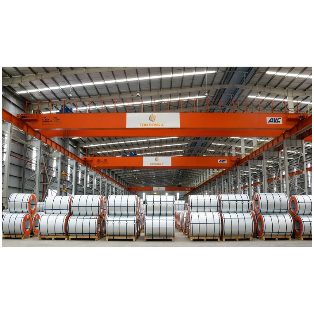 coated steel coils factory supplier in Vietnam   Ton Dong A