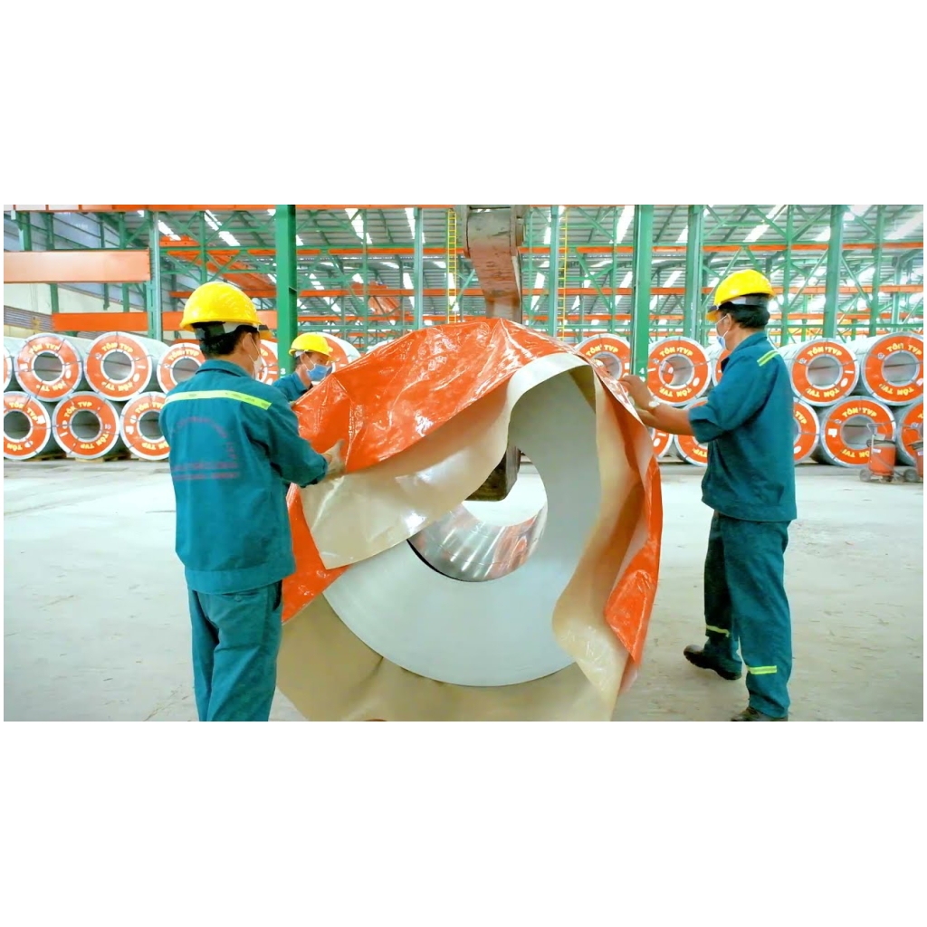 Zinc aluminium steel coils manufacturer in Vietnam TVP Steel